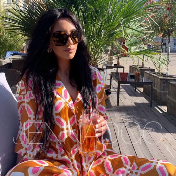 LAST ONE Zara Pajama Style Two Piece Set - Picture 10 of 16